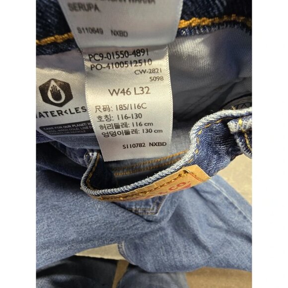 Levi 550 Jeans Men 46x32 Medium Stonewash‎ Relaxed Fit Straight Leg - Picture 7 of 9